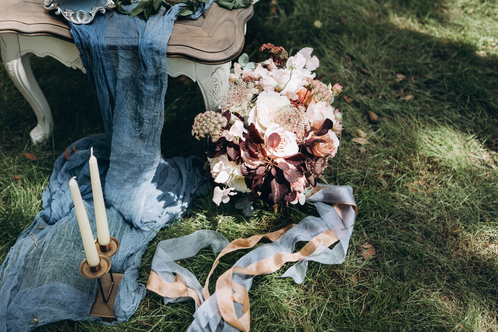 Wedding details. Wedding decoration.